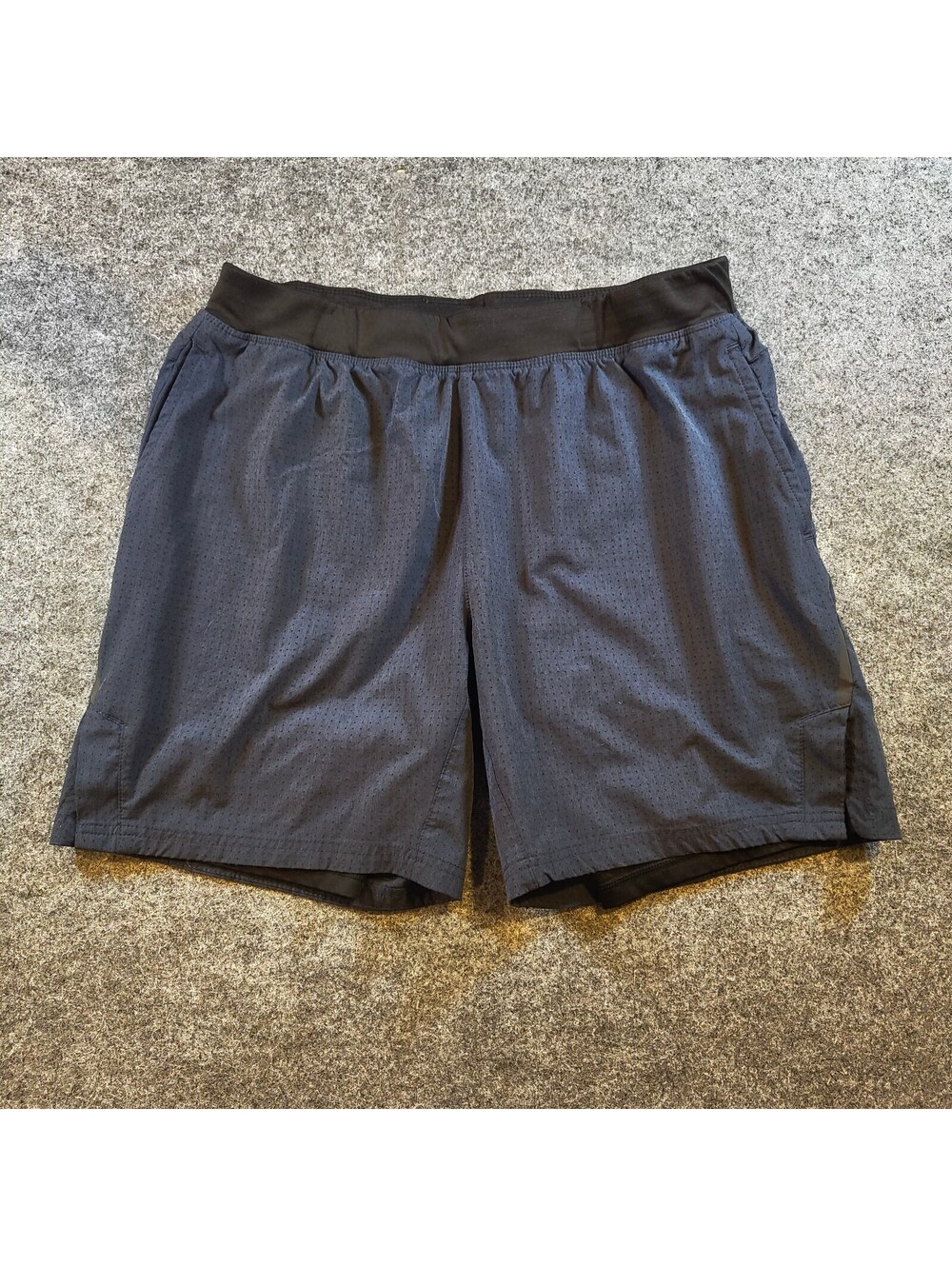 SKORA Navy Athletic Shorts Men’s M Lightweight Mesh Running Training